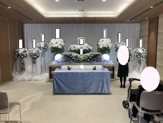 結ぶ家族葬 総合葬祭木脇屋で葬儀を行なった写真