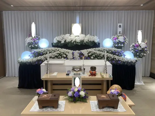 結ぶ家族葬 総合葬祭木脇屋で葬儀を行なった写真