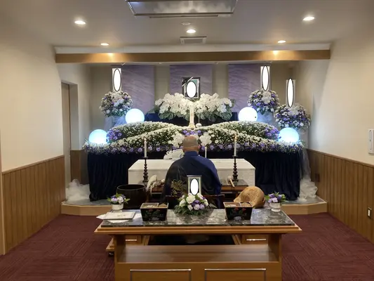 結ぶ家族葬 総合葬祭木脇屋で葬儀を行なった写真