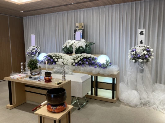 結ぶ家族葬 総合葬祭木脇屋で葬儀を行なった写真