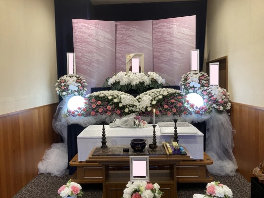 結ぶ家族葬 総合葬祭木脇屋で葬儀を行なった写真