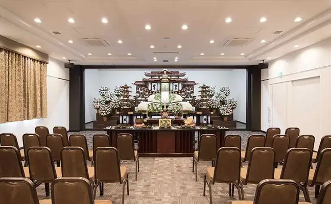 さがみ典礼 鹿嶋ホールで葬儀を行なった写真