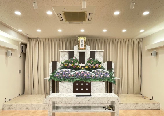 雅葬祭（いちい会館）で葬儀を行なった写真