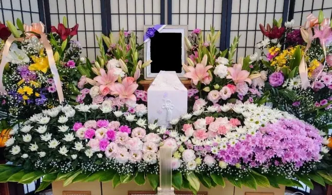 葬儀社 中山企画で葬儀を行なった写真