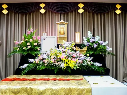 福岡市早良区野芥家族葬・葬儀斎場で葬儀を行なった写真