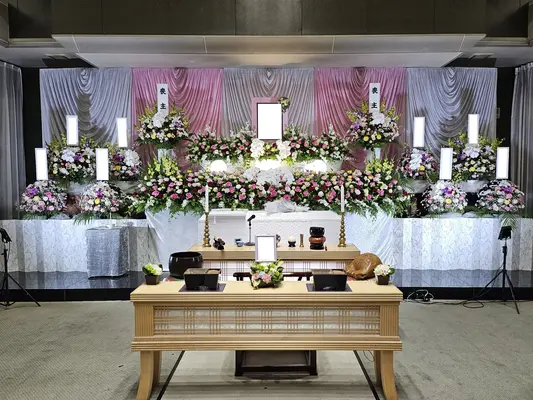 池田葬儀社 戸頭店で葬儀を行なった写真