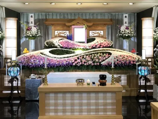 池田葬儀社 戸頭店で葬儀を行なった写真