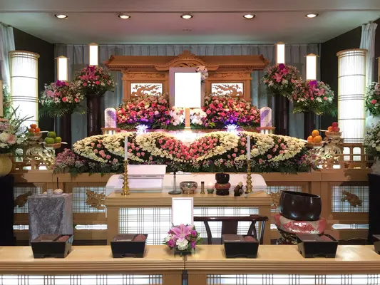 池田葬儀社 戸頭店で葬儀を行なった写真