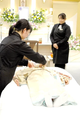 とわノイエ 峰で葬儀を行なった写真