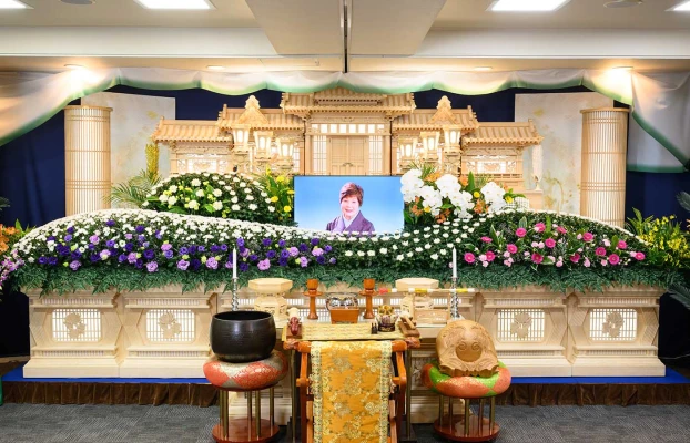 メモリアルホール菩提樹 矢本館で葬儀を行なった写真