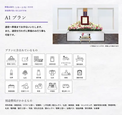 ブラウローゼンで葬儀を行なった写真