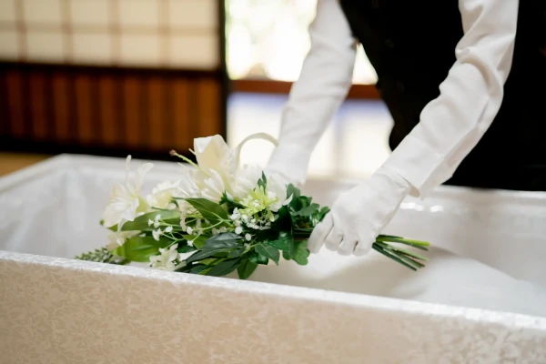 葬儀屋想わ 蔡華寺で葬儀を行なった写真
