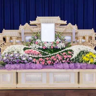 あんしん祭典 一橋学園で葬儀を行なった写真