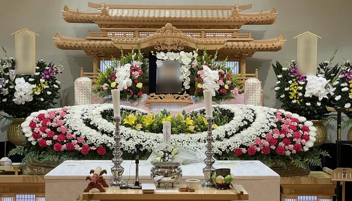 光陽堂(光陽堂ホール)で葬儀を行なった写真