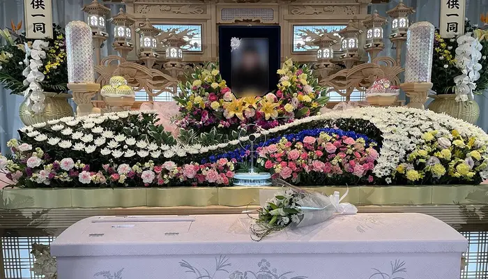 光陽堂(光陽堂ホール)で葬儀を行なった写真
