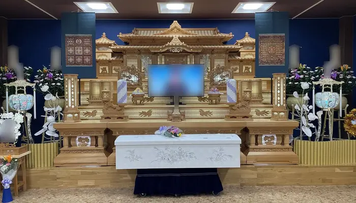 光陽堂(光陽堂ホール)で葬儀を行なった写真
