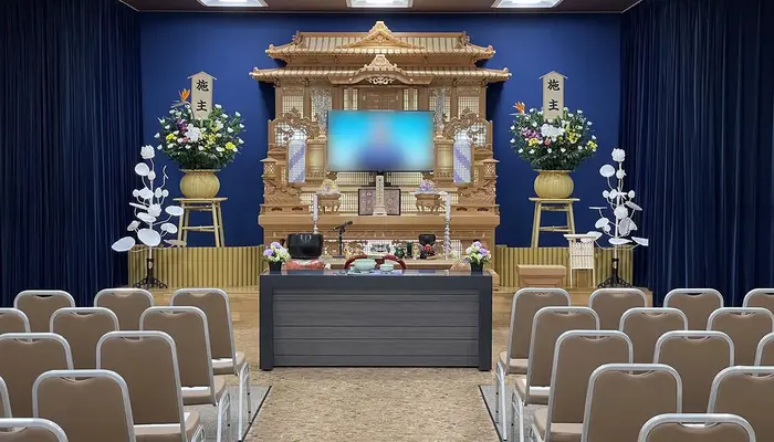 光陽堂(光陽堂ホール)で葬儀を行なった写真