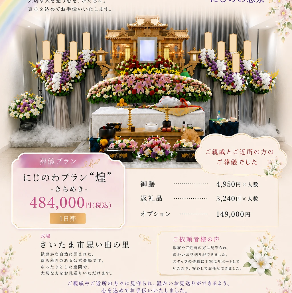 葬儀事例の登録画像