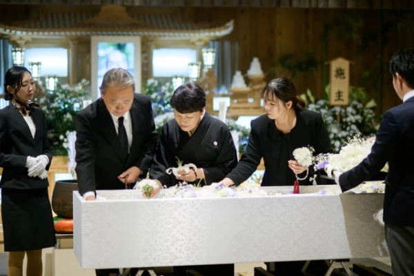 自由に家族葬 伊勢崎で葬儀を行なった写真