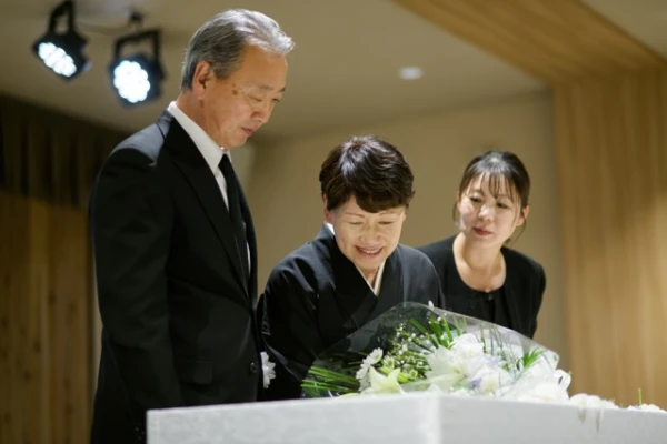 自由に家族葬 伊勢崎で葬儀を行なった写真