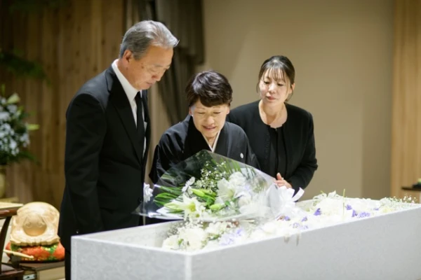自由に家族葬 伊勢崎で葬儀を行なった写真