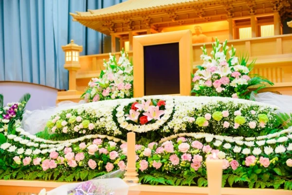 自由に家族葬　桐生で葬儀を行なった写真