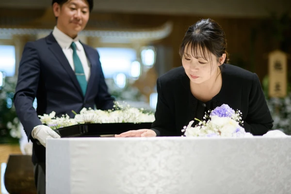 自由に家族葬 上尾で葬儀を行なった写真