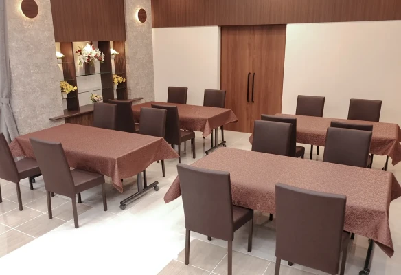 あおばメモリアル(五日市会館)で葬儀を行なった写真