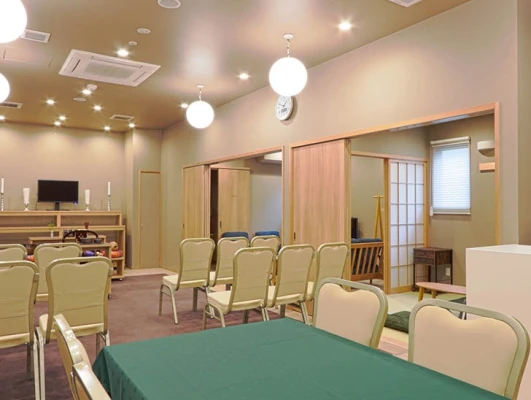 小さなお葬式 名古屋守山ホールで葬儀を行なった写真