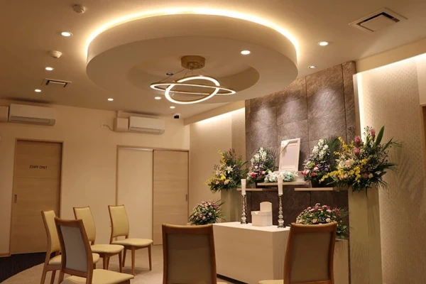 家族葬の花安 新潟はなみずき店で葬儀を行なった写真