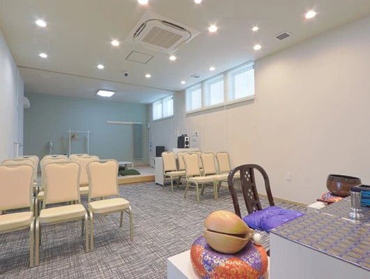 小さなお葬式 名東区上菅ホールで葬儀を行なった写真
