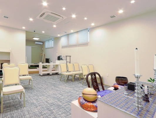 小さなお葬式 瑞穂区弥富通ホールで葬儀を行なった写真