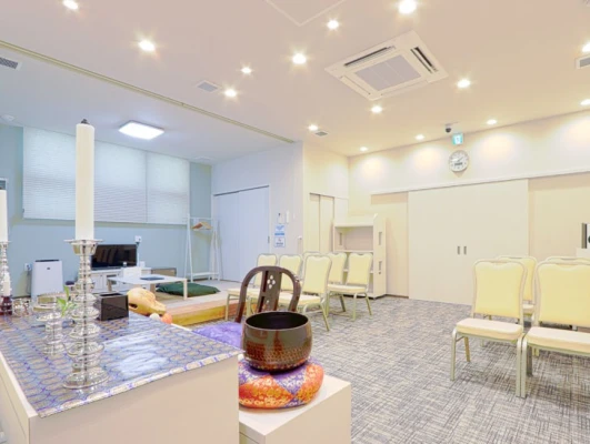 小さなお葬式 守山区瓢箪山ホールで葬儀を行なった写真