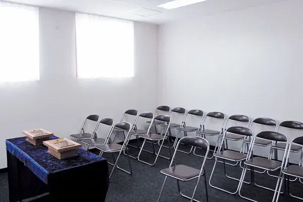 あおばメモリアル(戸坂会館)で葬儀を行なった写真