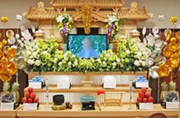 日本終活セレモニー(十日市ホール)で葬儀を行なった写真