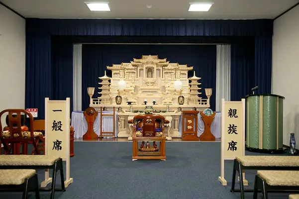 柳葬祭 いずみ館で葬儀を行なった写真