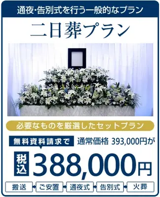 花葬(横浜家族葬相談ルーム)で葬儀を行なった写真