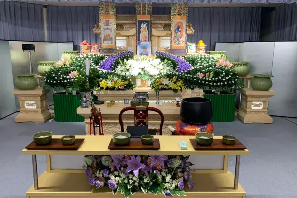 家族葬の花水木 橘ホールで葬儀を行なった写真