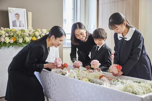博全社(花見川儀式殿)で葬儀を行なった写真