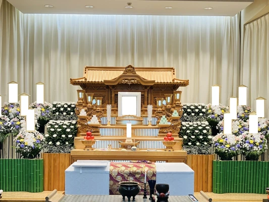 東京葬祭 シティホール浦安で葬儀を行なった写真