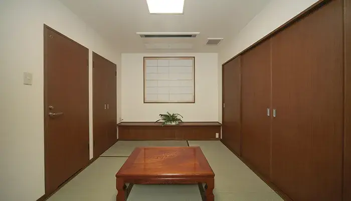 オリハラ(ホール清庵)で葬儀を行なった写真