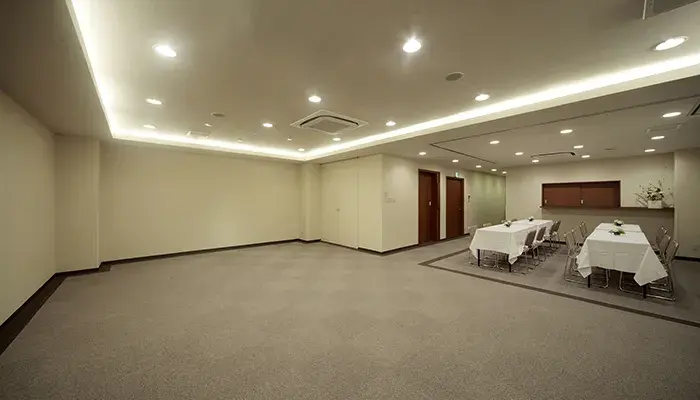 オリハラ(ホール清庵)で葬儀を行なった写真