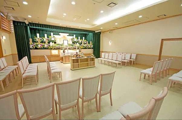 サン・ライフ 日野会館高倉総合ホールで葬儀を行なった写真