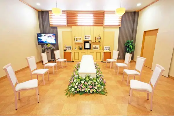 サン・ライフ 日野会館高倉総合ホールで葬儀を行なった写真