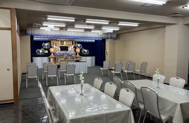 西庵 野比店で葬儀を行なった写真