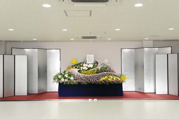 もり葬祭セレモニーホールで葬儀を行なった写真