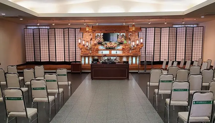黒磯葬祭(帝都ホール秋桜斎場)で葬儀を行なった写真