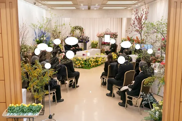 フラワリングセレモニー花見川営業所で葬儀を行なった写真