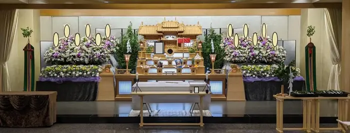 平安メモリアル 大和営業所で葬儀を行なった写真