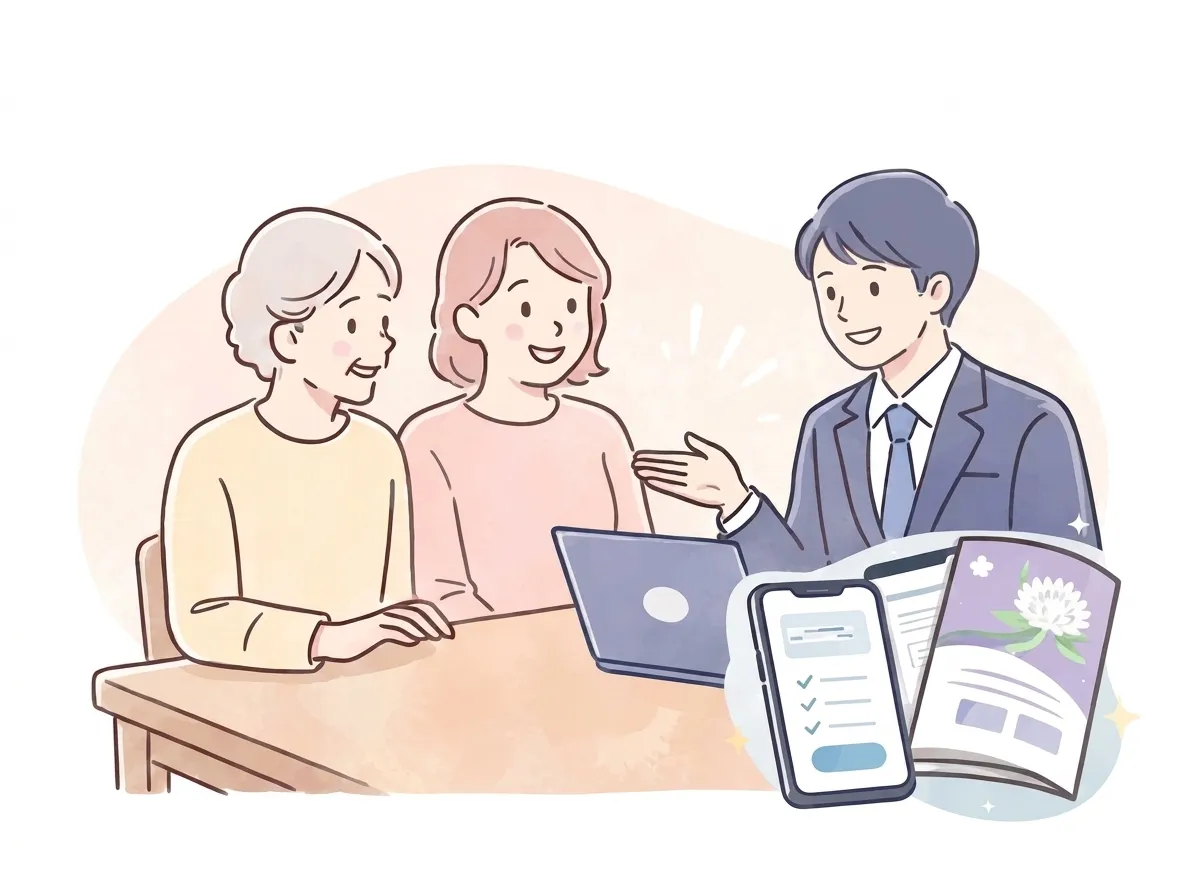 資料請求のイメージ